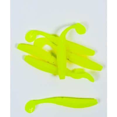 Lion Sports Onyx T Tail Wurm 75 mm 3.5 g gelb