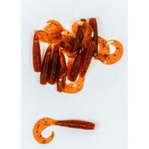 Lion Sports Onyx Curly Tail Soft Wurm 65 mm 3 g braun