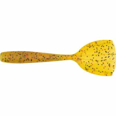 Fox Rage Creature Shovel Shad 7cm/2.75" Uv Golden Glitter X 8Pcs