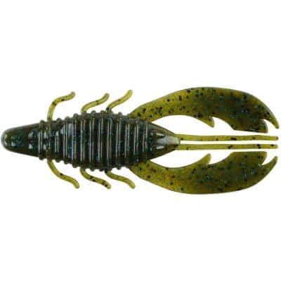 Berkley PowerBait Craw Fatty Green Pumpkin Blue 10cm 8Stk.