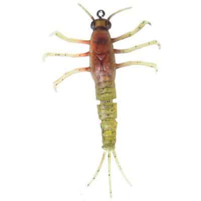 Savage Gear 3D TPE Mayfly Nymph 5cm 2.5g 1pcs 05-Yellow Belly