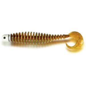 Black Cat 24g 17cm Curly Worm motor oil sinkend