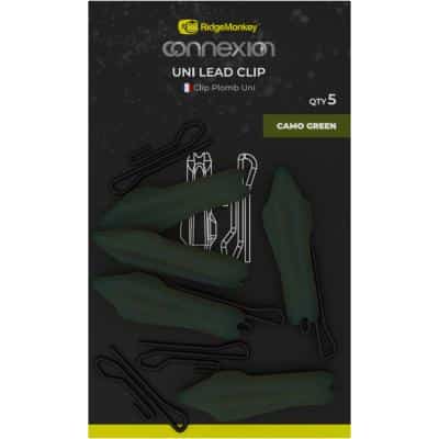 RidgeMonkey Uni Lead Clip Camo Green
