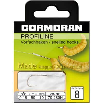 Cormoran PROFILINE Madenhaken nickel Gr.10 0
