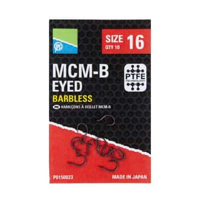 Preston Mcm-B Hooks - Size 16 - Eyed