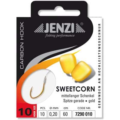 JENZI Sweetcornhaken Gebunden Größe 10 0