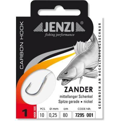 JENZI Zanderhaken Gebunden Größe 1 0