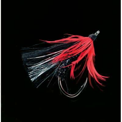 DEGA Big-Fly zum Meeresfischen orange Farbe Schw./Silb.