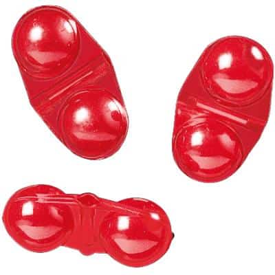 Rattle-Beads für Vorfächer rot
