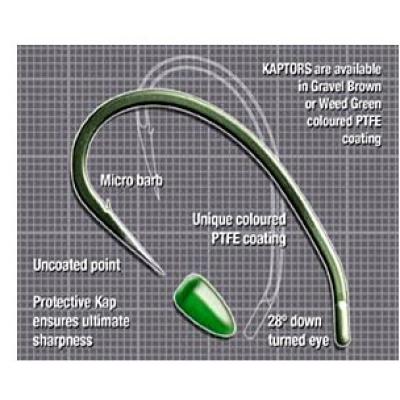 Korda Kaptor Kurv Shank B Gravel -10 Stück Size 10
