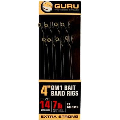 GURU Bait Bands QM1 Ready Rig 4" 0.19/size 14