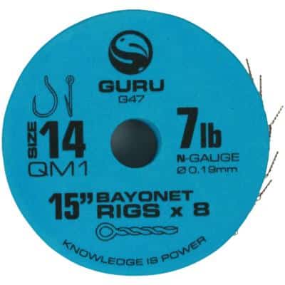 GURU Bayonets QM1 Ready Rig 15" 0.19/size 14
