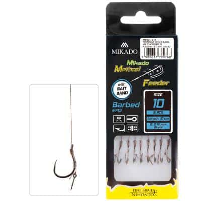 Mikado Method Feeder Rig - With Needle - #10 / Braided Line 0.12mm/10cm