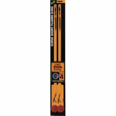 Fox Edges Curve Short Fluoro D-Rig 4 20Lb Illusion X 2