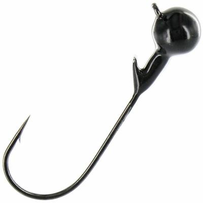 Strike King Tour grade Round Jig Head Black 1/8oz