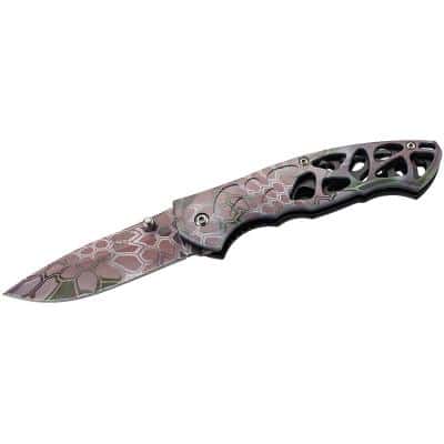 Herbertz Einhandmesser Reptilien-Look Klingenlänge 8cm