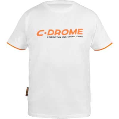 C-Drome White Tee Shirt - Xx Large
