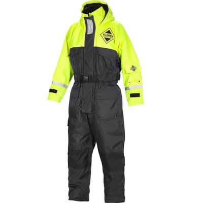 FLADEN Floatation-Overall 845 Gelb/Schwarz Gr. L