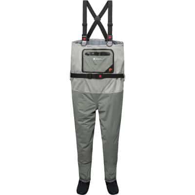 Mikado Wathose - Atmungsaktiv mit Neopren-Socken - Größe XL -