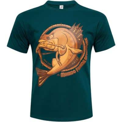 Mikado T-Shirt - Mikado Fishing Adventure - Size L - Zander