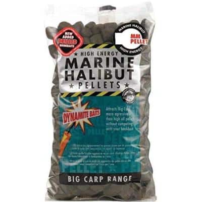 Dynamite Baits Marine Hal. Pellets 21mm 900G