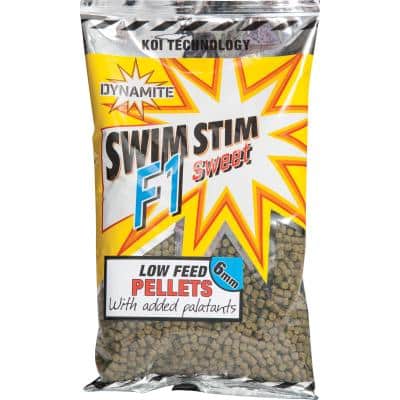 Dynamite Baits Swim Stim F1 Pellets 6mm 900G