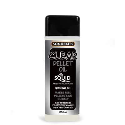 Sonubaits Clear Pellet Oil Squid 250ml