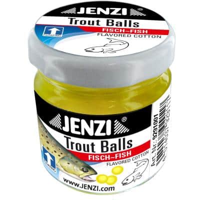 JENZI Trout balls Fisch Fluo-Gelb