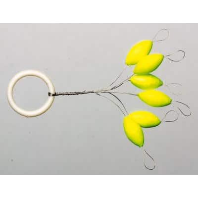 Iron Trout Leuchtpilot oval/gelb7mm