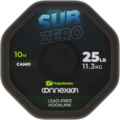 RidgeMonkey SubZero Lead Free Hooklink 25lb