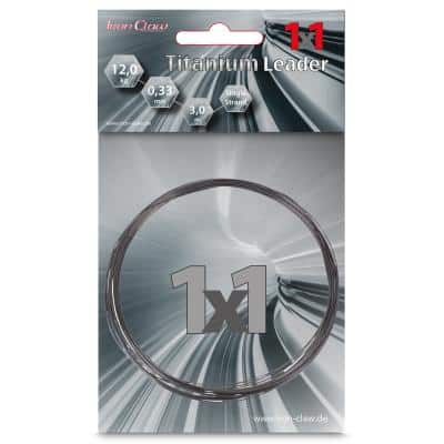 Iron Claw 1x1 Titanium Leader 7kg 3m