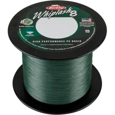 Berkley Whiplash 8 Moss Green 39.7kg 2000m 0.25mm