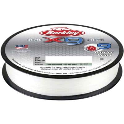 Berkley X9 Braid Crystal 65lb 36.3kg 150m 0.35mm