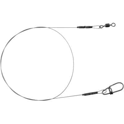 Spro Matte Black Leader 1X1 Ti 22Lb 30Cm