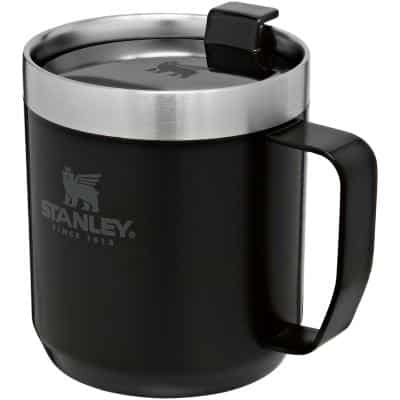 Stanley Classic Camp Mug Fassungsvermögen 354Ml Mattschwarz