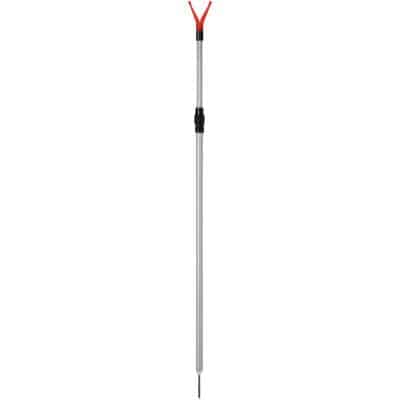 JENZI V-Tele-Rutenhalter Alu 75-125cm