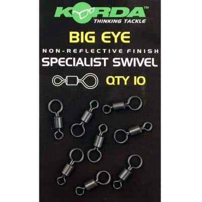 Korda Big Eye Swivel - 10 Stück