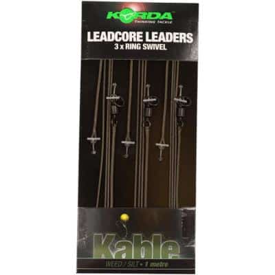 Korda Leadcore Leader Ring Swivel - 3 per pack - 1 m