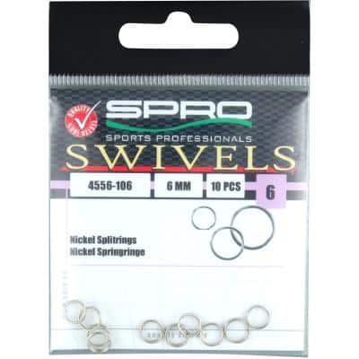 Spro Nickel Splitring 8Mm 10kg