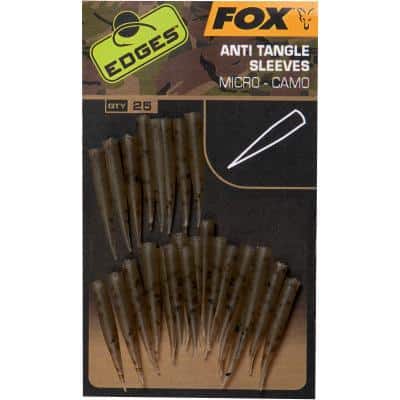 Fox Edges Camo Micro Anti Tangle Sleeves x 25