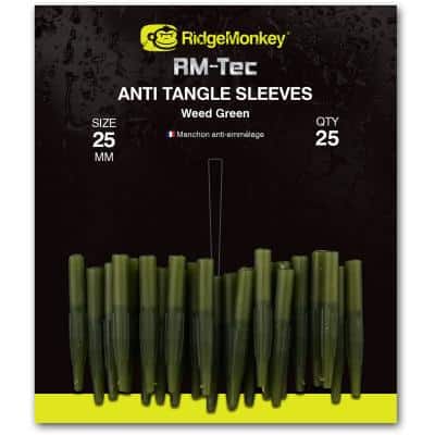 RidgeMonkey Tec Anti Tangle Sleeves We/Gr short