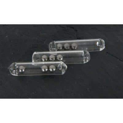 Uni Cat Glass Rattles Small 4x19mm