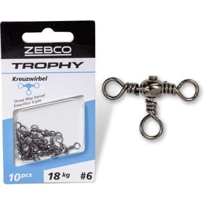 Zebco Gr.: 16 L: 44mm Trophy Kreuzwirbel 6kg
