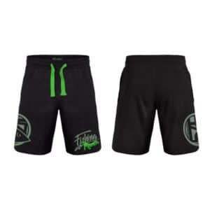 HSDesign Sweatshort Fishing Mania green - Size L